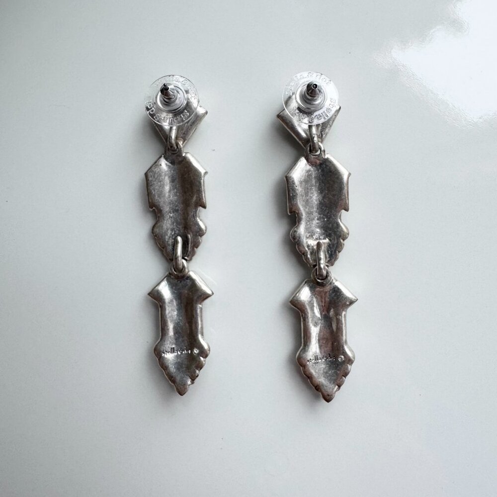 Elegant Stella & Dot Casablanca chandelier earrings - convertible to 3 lengths! - Picture 7 of 7